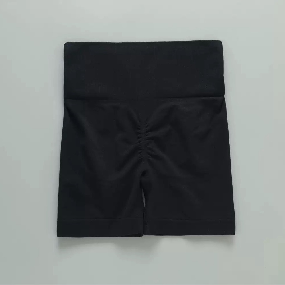 Women's Black High-Rise Athletic Shorts